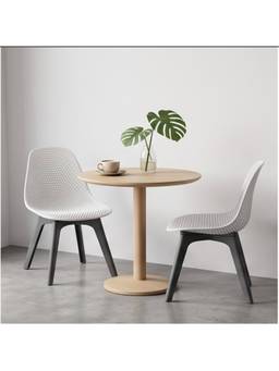 The Artment - White Flora Chair (Pack of 2)