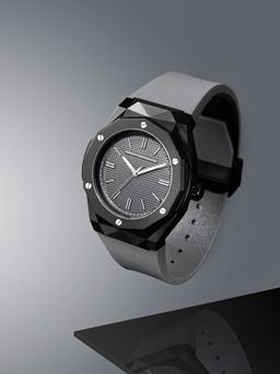 French Connection - Diamond Shaped Grey Dial Analog Watches for Men - Fcp47Gl-B (M)