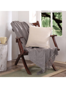 Maspar - Colorart Jessica Solid 310GSM Beige Cushion Cover