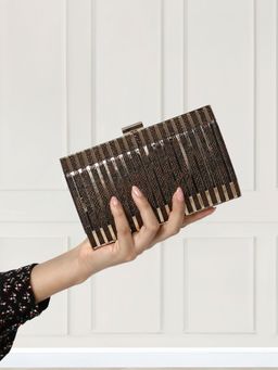 Caprese - Carly Clutch Brown