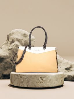 Caprese - Rome Laptop Satchel Bag Yellow