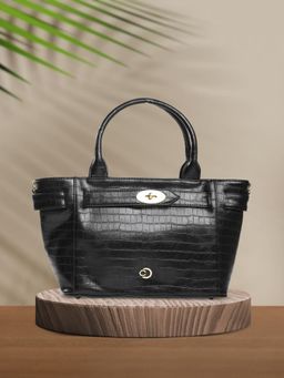 Caprese - Treza Satchel Bag Black