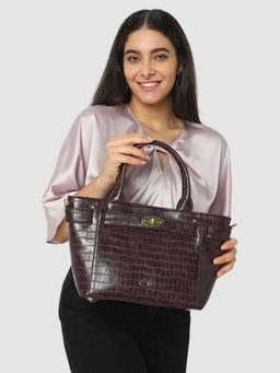 Caprese - Treza Satchel Bag Brown