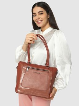 Caprese - Gigi Tote Bag Large Brown