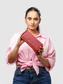 Caprese - Sophia Wallet Flap Wallet Red