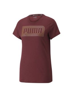Puma - Logo Fill Rec Women Purple T-shirts