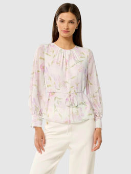 Forever New - Isabella Sheer Printed with Belt (Set of 2)