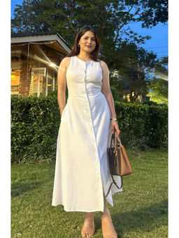 Botnia - Jeany Shirt Dress- White