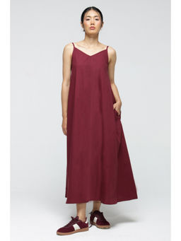 Botnia - Stella Wine V-Neck Dress
