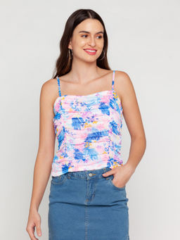 Zink London - Womens Multi-color Solid Top