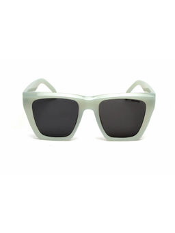 Mespee - Grey Square Full Plastic Sunglasses (ZN3527-C3) (53)