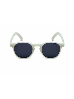 Mespee - Blue Square Full Plastic Sunglasses (ZN3530-C3) (49)