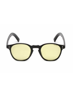 Mespee - Black Yellow Square Full Plastic Sunglasses (ZN3530-C4) (49)