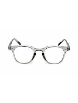 Mespee - Clear Grey Square Full Plastic Sunglasses (ZN3531-C4) (47)