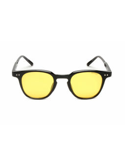 Mespee - Black Yellow Square Full Plastic Sunglasses (ZN3531-C5) (47)
