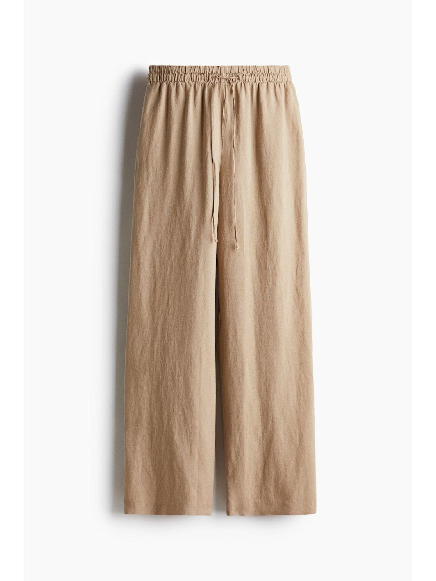 lounge dreams Linen Blend Beige Pant-picture-16