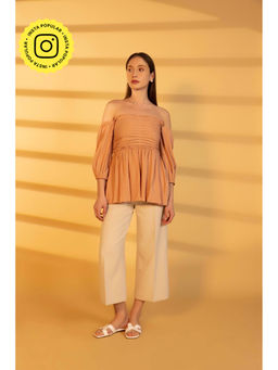 HOUSE OF SAL - Women Bianca Beige Top