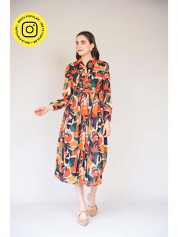 HOUSE OF SAL - Faya Multi-Color Dress with Belt (Set of 2)