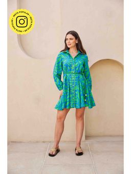 HOUSE OF SAL - Zino Multi-Color Shirt Dress with Belt (Set of 2)