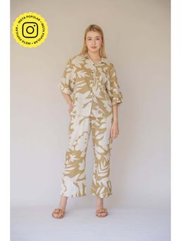 HOUSE OF SAL - Beige Paros Co-Ord Set (Set of 2)