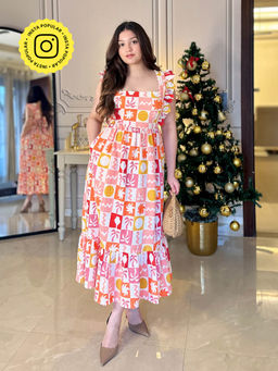 HOUSE OF SAL - Nars Midi Dress