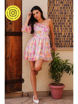 HOUSE OF SAL - Zola Short Multi-Color Dress
