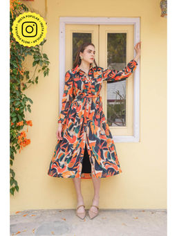 HOUSE OF SAL - Faya Multi-Color Dress with Belt (Set of 2)