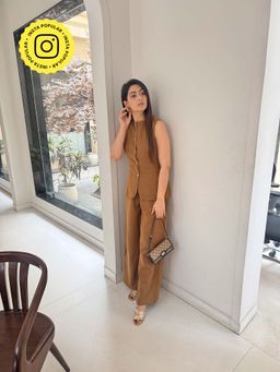 HOUSE OF SAL - Sydney Co-Ord Set - Brown