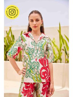 HOUSE OF SAL - Printed Shirt - Multi-Color
