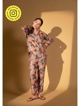 HOUSE OF SAL - Green Tropical Paradise Pants