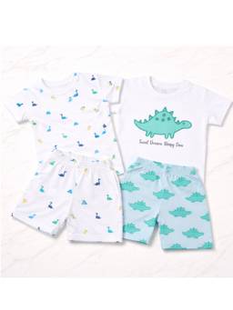 Blumbuds - Boys Cotton T-shirt and Short (Pack of 2)