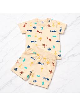 Blumbuds - Boys Cotton T-Shirt and Shorts