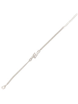 Voylla - Silver Tone Best Bhabhi Rakhi