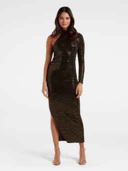 Forever New - Jenna One Sleeve Metallic Dress