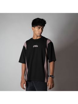HOP HEAD - Black Tencel Crew Neck T-Shirt
