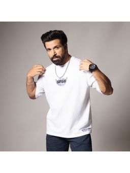 HOP HEAD - White Cotton Crew Neck T-Shirt