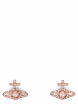 Vivienne Westwood - Rose Gold Signature Drop Earrings