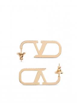 Valentino Garavani - Golden Vlogo Signature Earrings