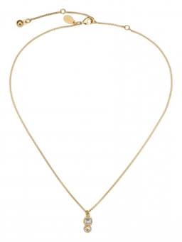 Jimmy Choo - Golden Pearl Pendant Necklace