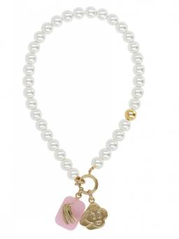 Casablanca - White Icon Pearl Necklace