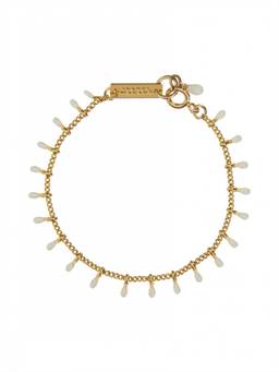 Isabel Marant - White Embellished Chain Bracelet