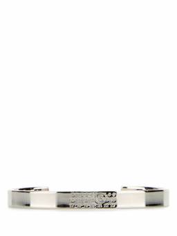MM6 Maison Margiela - Silver Signature Cuff Bracelet
