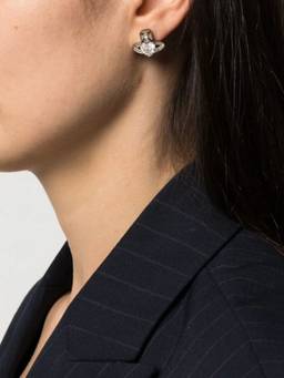 Vivienne Westwood - Silver Ariella Stud Earrings