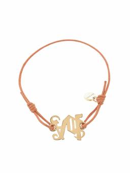Palm Angels - Orange Cord Logo Bracelet