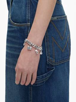 Marc Jacobs - Silver Mini Icon Charm Bracelet