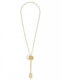 RABANNE - Gold Key Charm Necklace