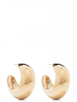 Isabel Marant - Gold Shiny Crescent Earrings