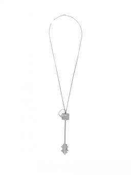 RABANNE - Silver Key Pendant Necklace
