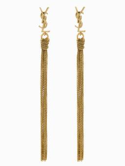 Saint Laurent - Gold Cassandre Earrings
