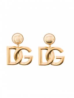 Dolce&Gabbana - Golden Logo Earrings